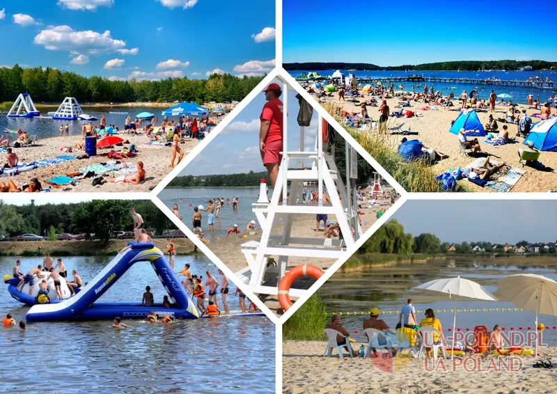Пляжі і озера біля Лодзі для купання