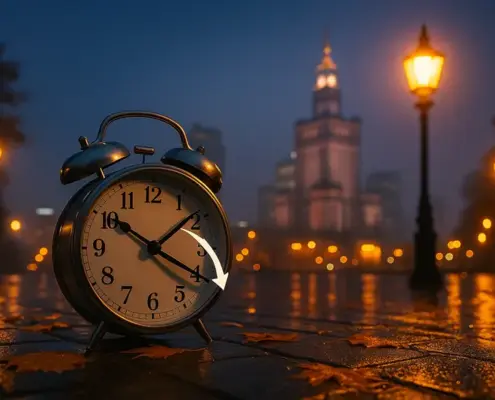 Коли в Польщі переводять годинник на зимовий час 2025
